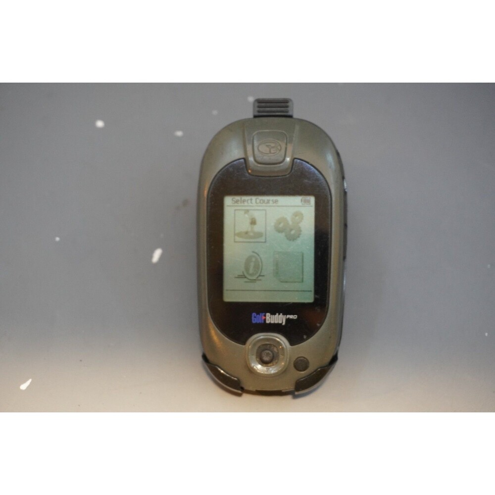Golf Buddy Pro Tour DSC-GB200 Compact GPS Range Finder Tested Working